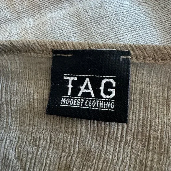 European Linen-Blend Caftan Maxi Dress | Greece Boutique - Picture 3 of 6